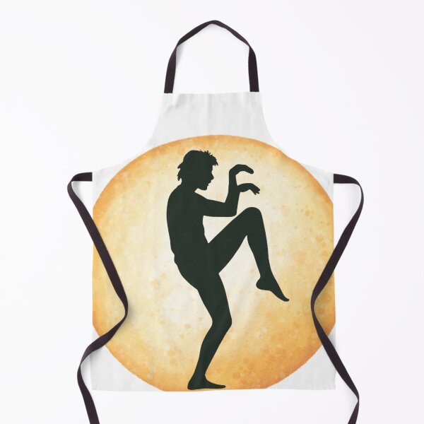Item preview, Karate Kid Crane Kick Silhouette – Classic Martial Arts Movie Design designed and sold by BackstopAndCo.
