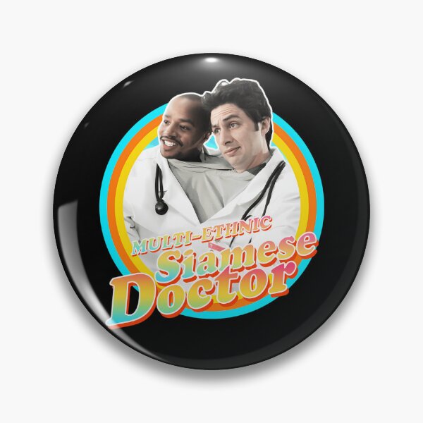 Item preview, Siamese Doctor - Scrubs  designed and sold by Zenachela.