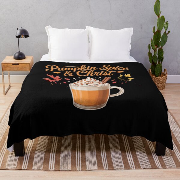 Item preview, Pumpkin Spice and Jesus Christ Christian Thanksgiving Day designed and sold by RansomFlatley.