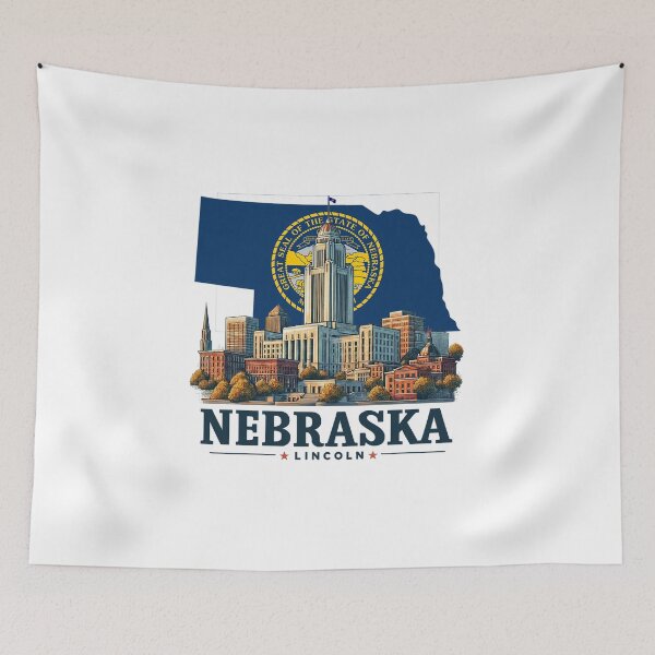 Item preview, Lincoln Nebraska designed and sold by maximinano100k.