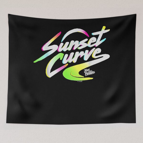 Item preview, Julie And The Phantoms Sunset Curve Logo designed and sold by SandraSolorza6.