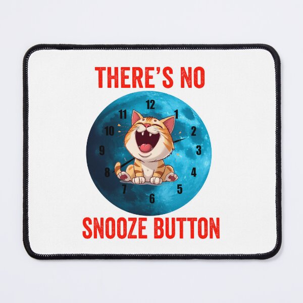 Item preview, Funny Cat clock on the Moon designed and sold by TJHstudio.