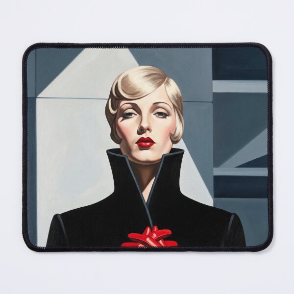 Item preview, Portrait with Gloves - Original Art Deco Artwork designed and sold by elektronen.