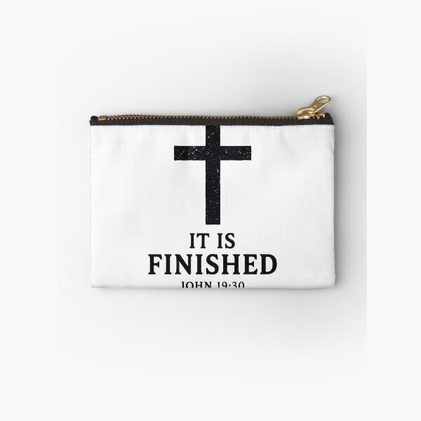Item preview, It is finished John 19:30 Inspirational Religious Christian T-Shirt  designed and sold by Bee4Boy.