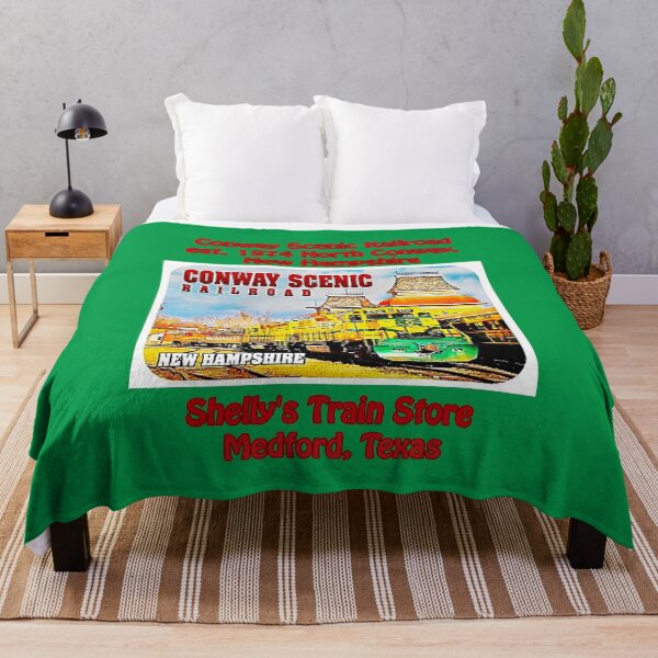 Item preview, Train logo, Conway Scenic Railroad est. 1974, Shelly's Train Store, Vintage, Classic, Archaic, Collectible Train Logos, Rail & Railroad Logos, train stickers, magnets, t-shirts, posters & more designed and sold by MoreEZUSA-Here.