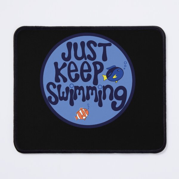 Item preview, Just Keep Swimming Active T-Shirt designed and sold by alanagriat.