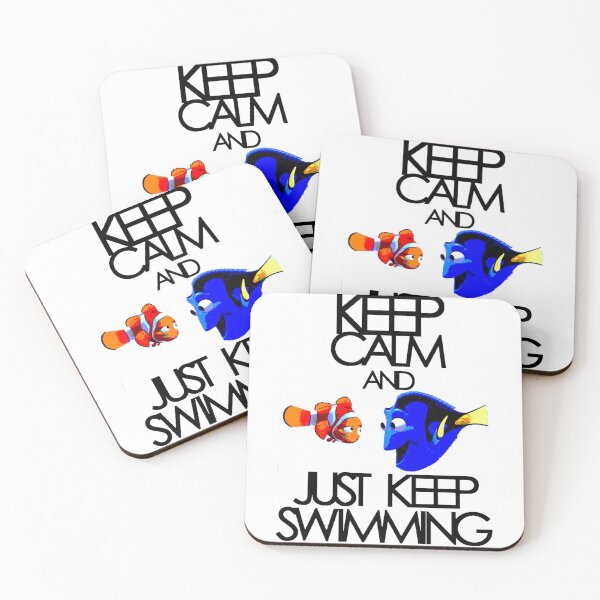 Item preview, Keep Calm and Just Keep Swimming Essential T-Shirt designed and sold by alanagriat.
