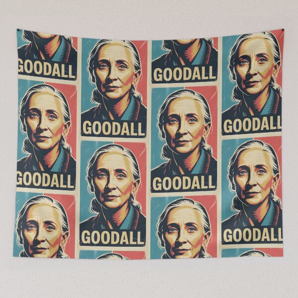 Artikelvorschau, Jane Goodall entworfen und verkauft von PlanetMarker.