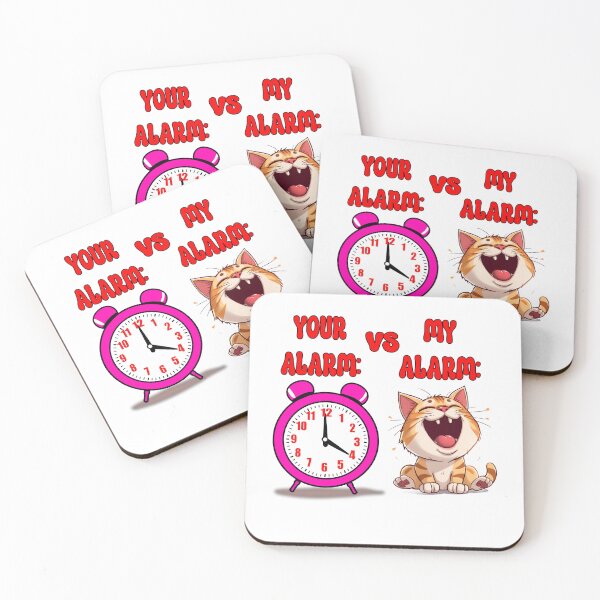 Item preview, Your Alarm Clock vs My Alarm Clock designed and sold by TJHstudio.