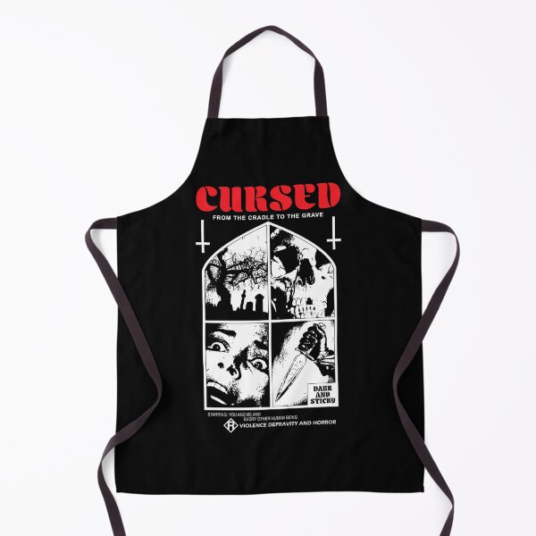 Item preview, Cursed Horror T-Shirt- Horror Slasher Metal Giallo Shirt Retro designed and sold by milliebeulah3y.