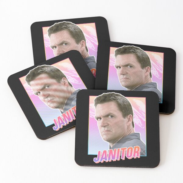Item preview, Scrubs Janitor - 80s designed and sold by Zenachela.