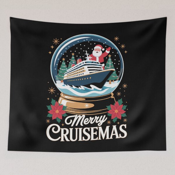 Artikelvorschau, Kreuzfahrt Cruising Lovers Xmas Weihnachten entworfen und verkauft von tearbytea.