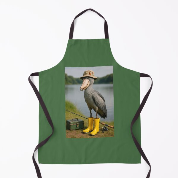 Item preview, Shoebill Stork Going Fishing designed and sold by Tridentulus.