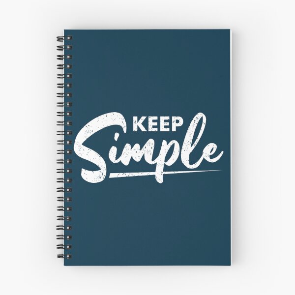 Item preview, Keep simple Oversized  designed and sold by josekuhlman.