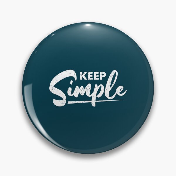 Item preview, Keep simple Oversized  designed and sold by josekuhlman.
