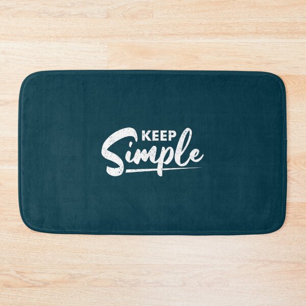 Item preview, Keep simple Oversized  designed and sold by josekuhlman.