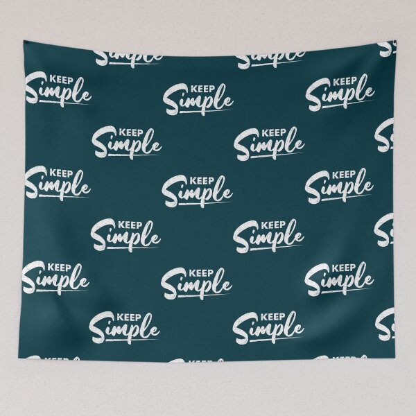 Item preview, Keep simple Oversized  designed and sold by josekuhlman.