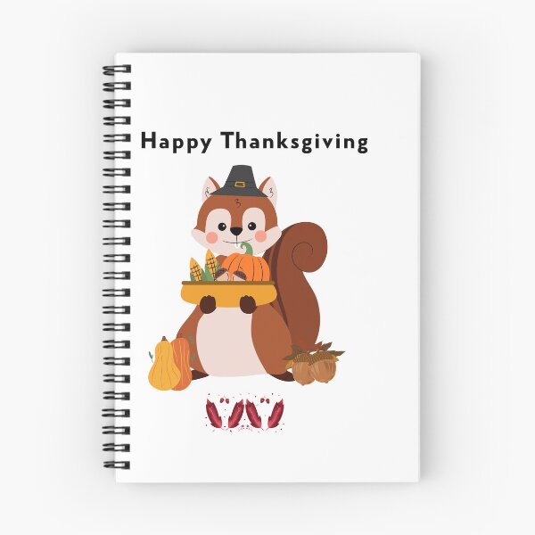 Item preview, Happy Thanksgiving Squirrel designed and sold by celestialseastc.