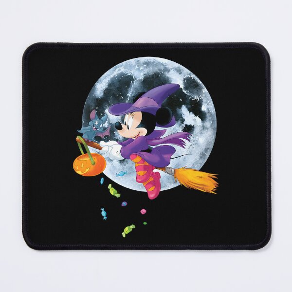 Item preview, Cartoon Witch Mouse Flying Over Full Moon designed and sold by rexhepchixran.
