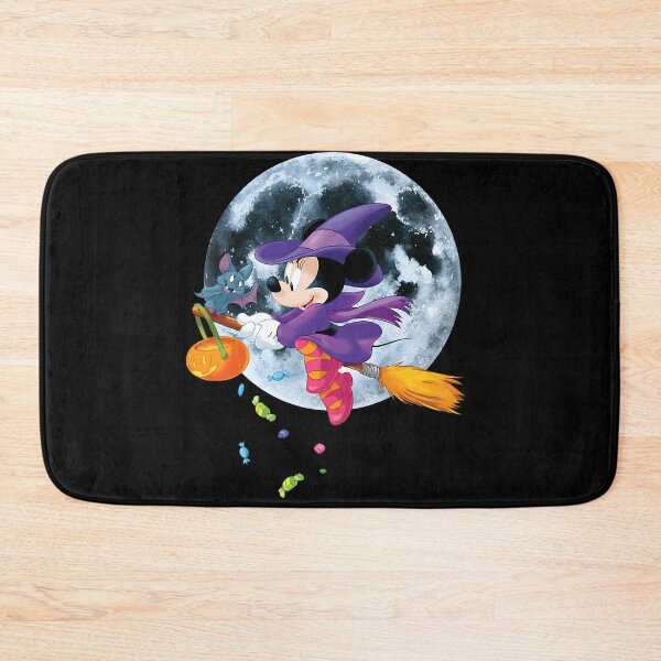 Item preview, Cartoon Witch Mouse Flying Over Full Moon designed and sold by rexhepchixran.