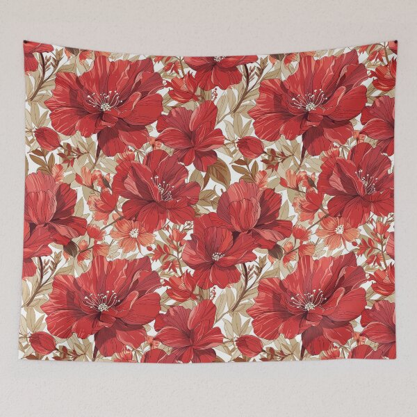 Item preview, Red Flower designed and sold by CoolPixels.