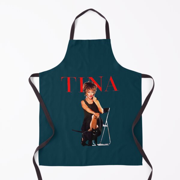 Item preview, Retro Tínà Túrnèr With Cat designed and sold by josekuhlman.