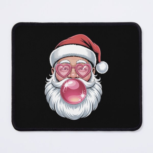 Item preview, Santa Christmas Bubble Gum Pink Sunglasses designed and sold by PunkNation-Arts.