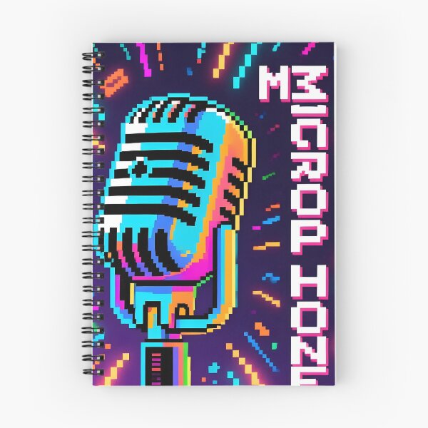Artikelvorschau, Retro-Mikrofon entworfen und verkauft von Melody-Merch.