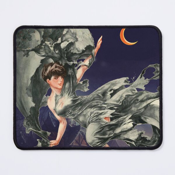 Item preview, Halloween Witch from La Vie Pairsenne 1927 Chéri Hérouard illustrator designed and sold by 2ndBloom.