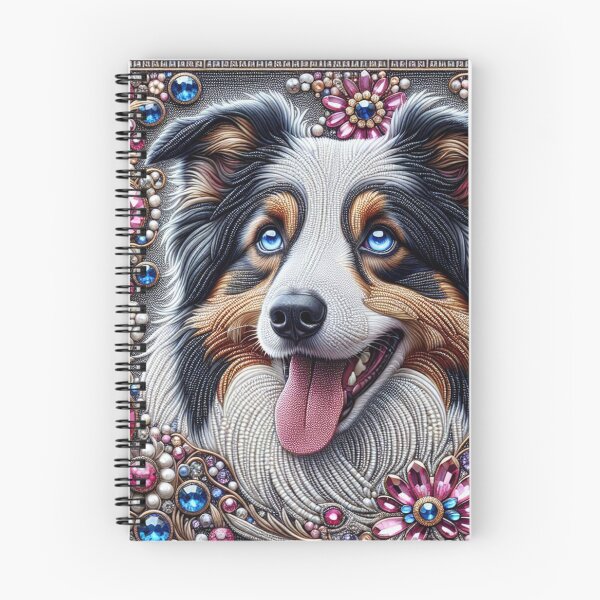 Item preview, Jewel Eyes of the Border Collie designed and sold by Wags & Tails.