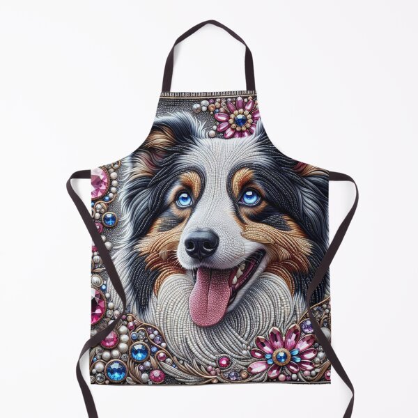 Item preview, Jewel Eyes of the Border Collie designed and sold by Wags & Tails.