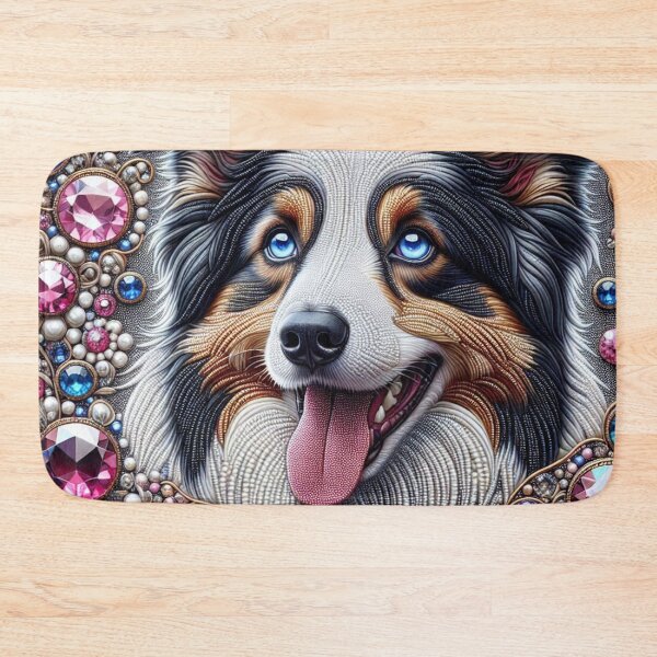 Item preview, Jewel Eyes of the Border Collie designed and sold by Wags & Tails.