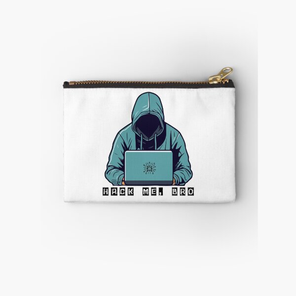 Item preview, Hack Me Bro Hoodie Hacker designed and sold by NxtGenDesigns.