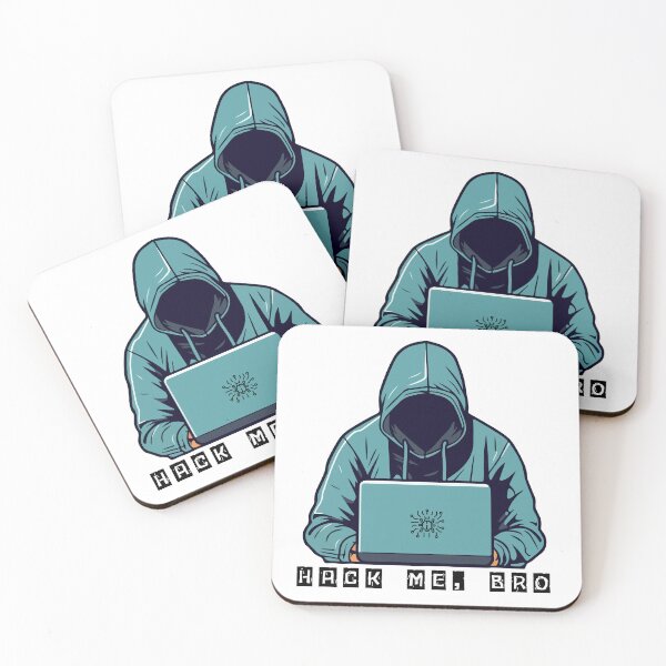 Item preview, Hack Me Bro Hoodie Hacker designed and sold by NxtGenDesigns.