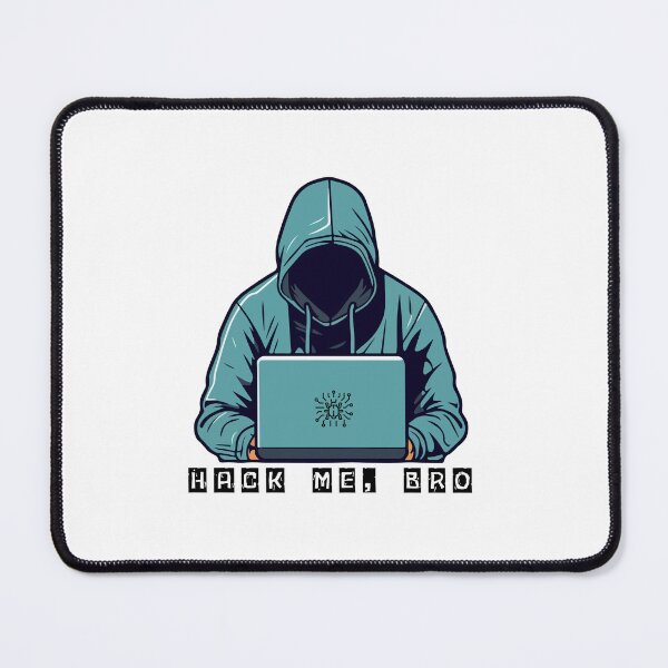 Item preview, Hack Me Bro Hoodie Hacker designed and sold by NxtGenDesigns.