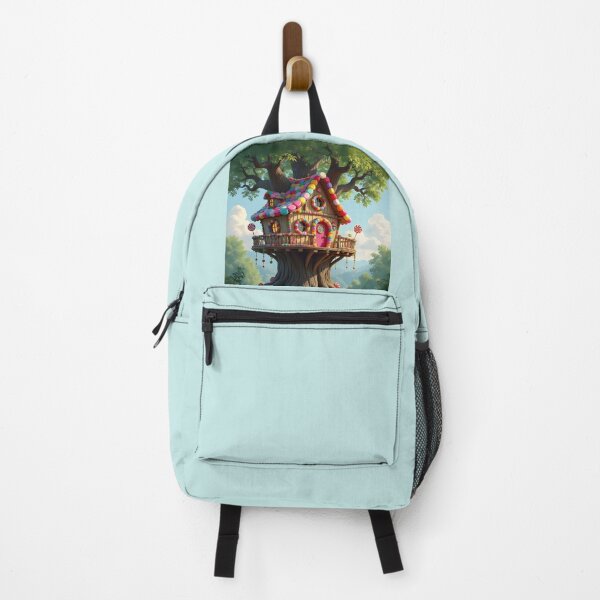 Item preview, Whimsical Treehouse With Colorful Candies And Lollipops designed and sold by Wiss2Arts.