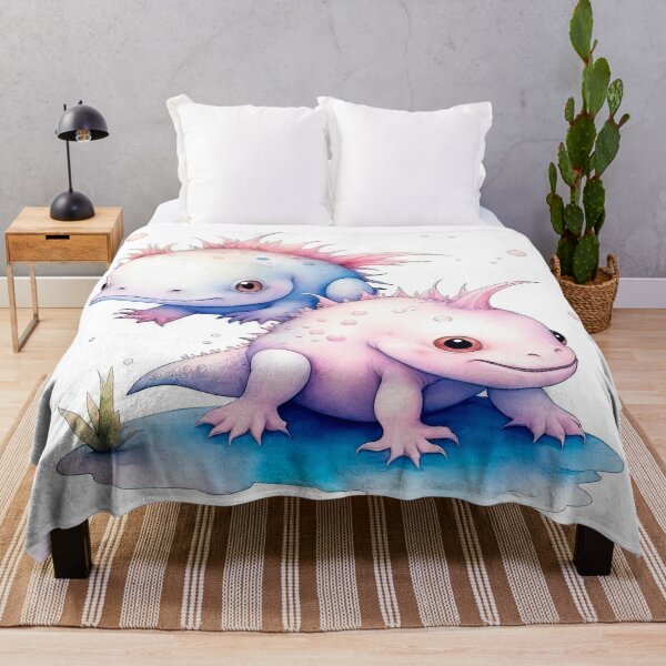 Item preview, Cute Axolotl Friends designed and sold by LanaGustavsson.