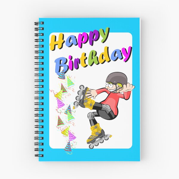 Item preview, Happy birthday, extreme skater designed and sold by DibuHumor.