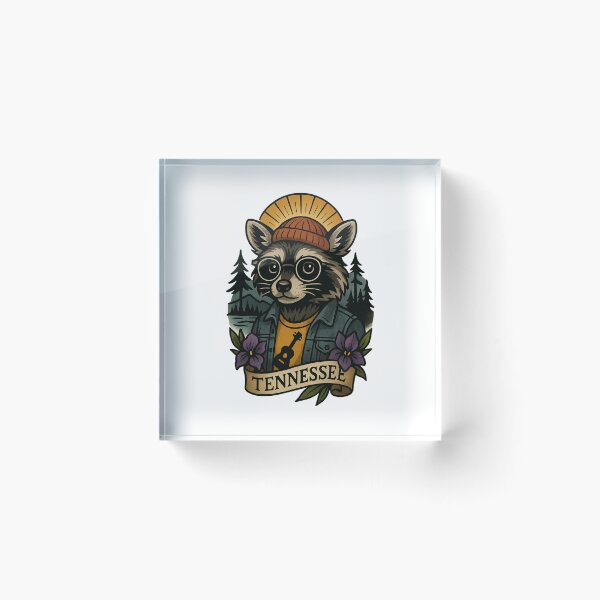 Item preview, Tennessee Raccoon State Pride – Fifty Nifty Collection designed and sold by Zippitydodads.