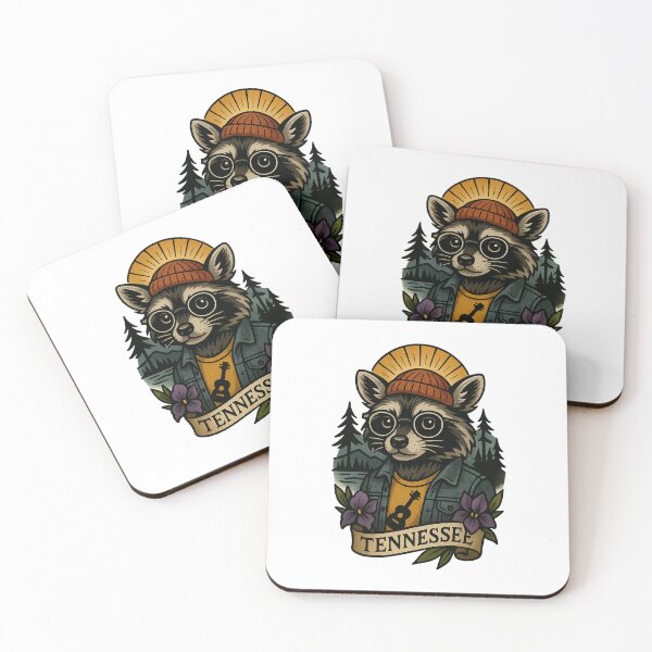 Item preview, Tennessee Raccoon State Pride – Fifty Nifty Collection designed and sold by Zippitydodads.