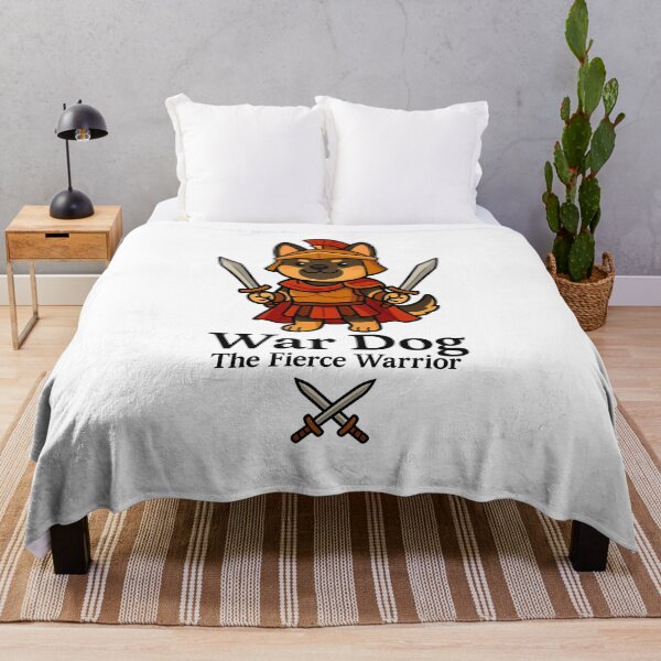 Item preview, War Dog – Fierce Warrior Dog Illustration, Cute Shiba Inu Warrior, Animal-Themed Design for Stickers, Apparel & Gifts designed and sold by RungsitDesign.