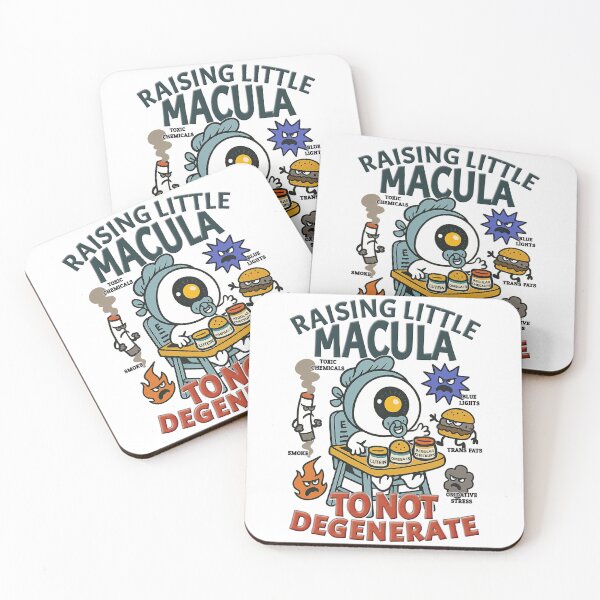 Item preview, Raising Little Macula – Eye Health Awareness designed and sold by Eyepatch-Jacks.