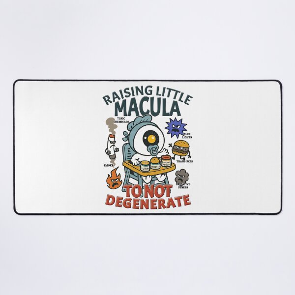 Item preview, Raising Little Macula – Eye Health Awareness designed and sold by Eyepatch-Jacks.
