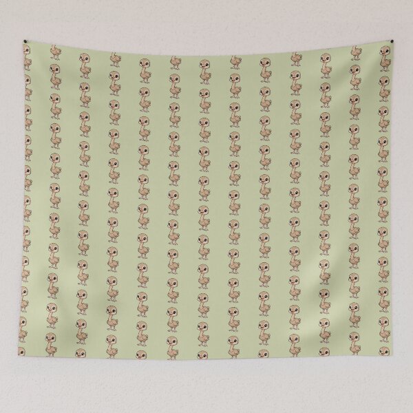 Item preview, Cute Baby Ostrich Cartoon With Big Eyes designed and sold by LightArt25.