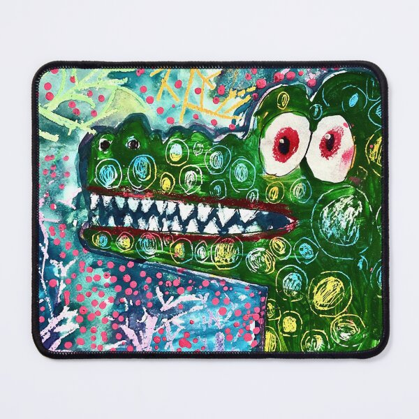 Item preview, Colorful Crocodile in a Fantasy World designed and sold by idtecss.