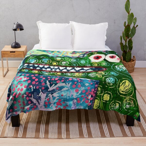 Item preview, Colorful Crocodile in a Fantasy World designed and sold by idtecss.