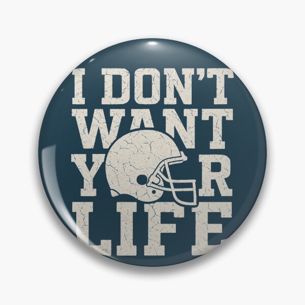 Item preview, Varsity Blues – I Don’t Want Your Life Football Quote Designy of Major League – Give ’em the Heater Ricky! Flaming Baseball Design designed and sold by BackstopAndCo.