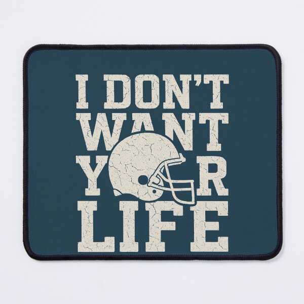 Item preview, Varsity Blues – I Don’t Want Your Life Football Quote Designy of Major League – Give ’em the Heater Ricky! Flaming Baseball Design designed and sold by BackstopAndCo.