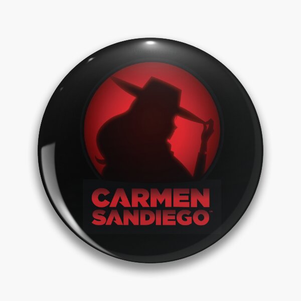 Item preview, Carmen Sandiego - La femme rouge bright silhouette designed and sold by Valuxcreates.