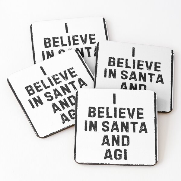 Item preview, AGI geek humor, AI joke, Xmas AI funny text designed and sold by Ctrl+P HQ.